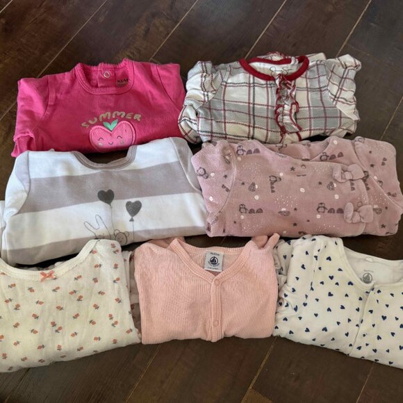 Bundle 7 Pajamas Baby 6 months - Picture 12 of 16